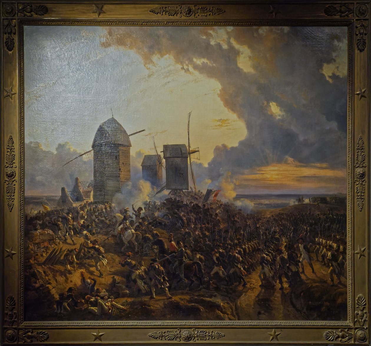 Mouscron Savaşı by Charles Louis Mozin