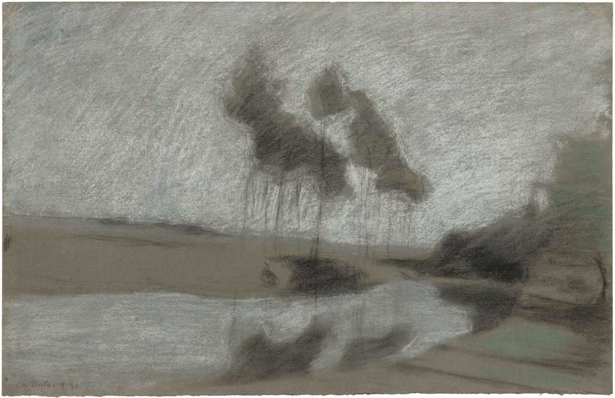 Mistik Manzara, 1894. by Charles Marie Dulac