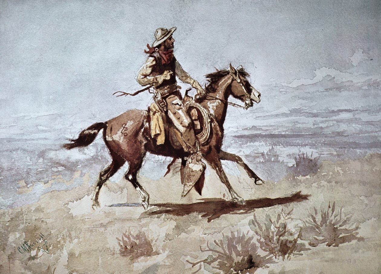 Drifters by Charles Marion Russell