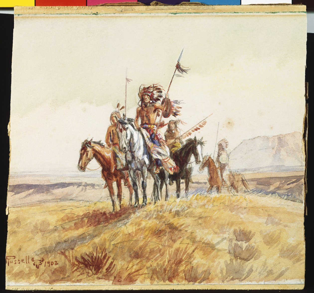 Hint Savaş Partisi, 1902 by Charles Marion Russell