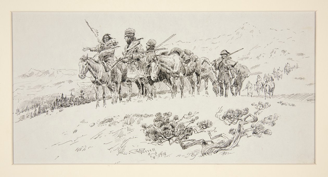 Lewis ve Clark by Charles Marion Russell
