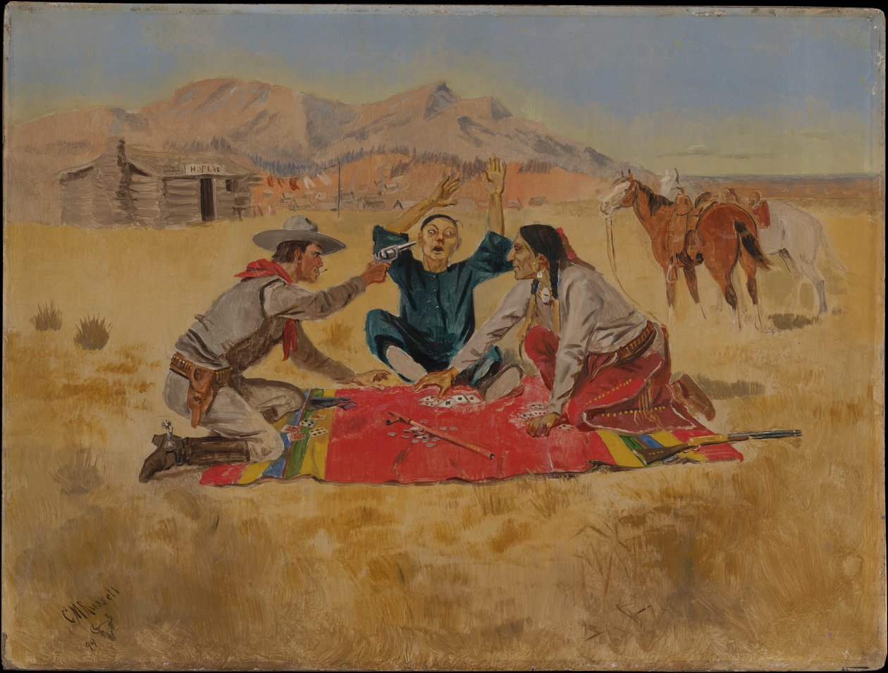 Çinli değil by Charles Marion Russell