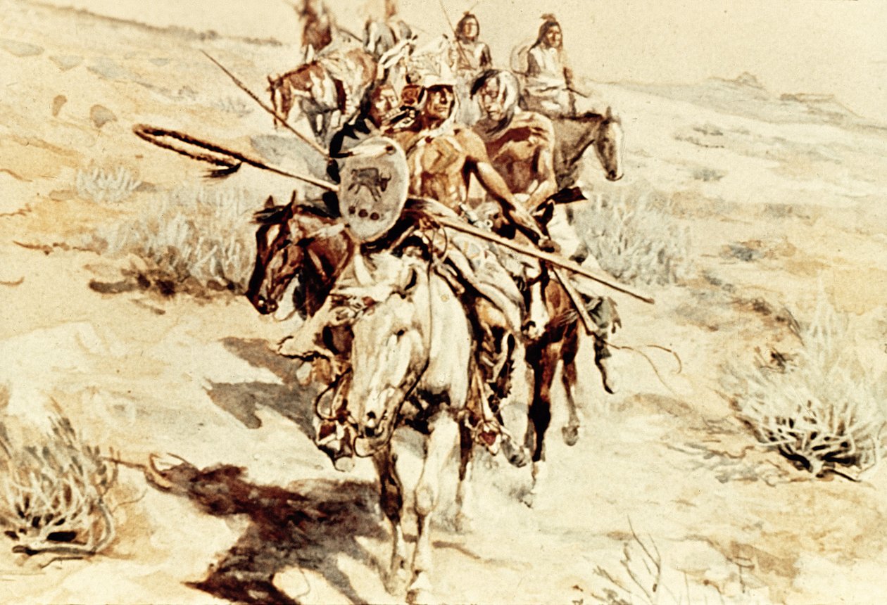 Savaşçıların Dönüşü by Charles Marion Russell