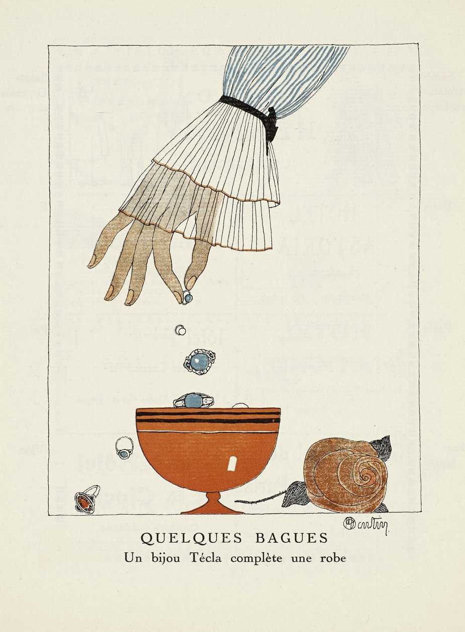 Gazette de Bon Ton, pub