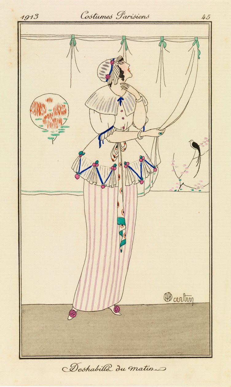 'Paris Kostümleri'nden Plaka 45 by Charles Martin