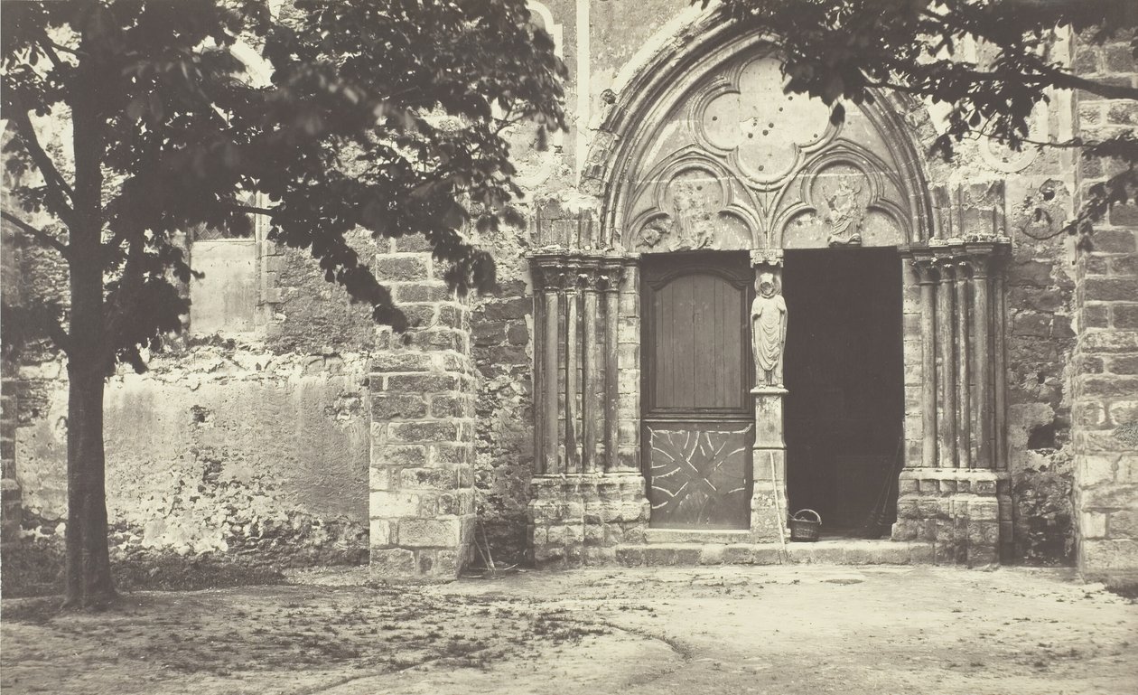 Villeneuve le Comte Kilisesi, Seine-et-Marne Villeneuve le Comte Kilisesi, Seine-et-Marne, 1862. by Charles Marville