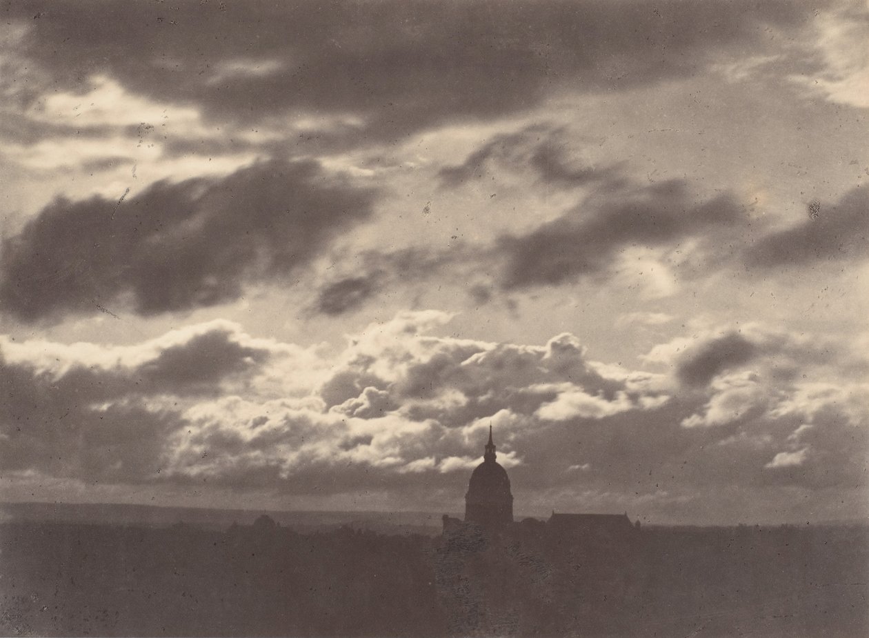 Gökyüzü Çalışması, 1855-56. by Charles Marville