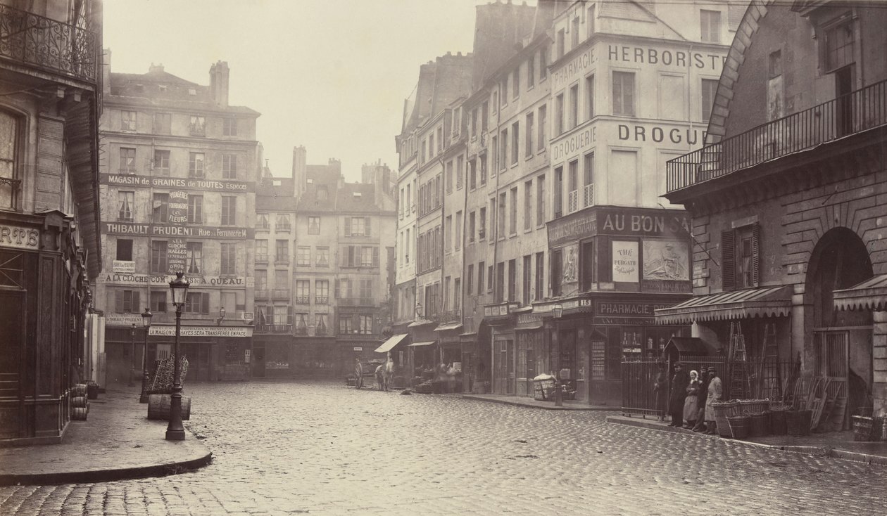 Rue de la Lingerie, Rue Berger, 1860