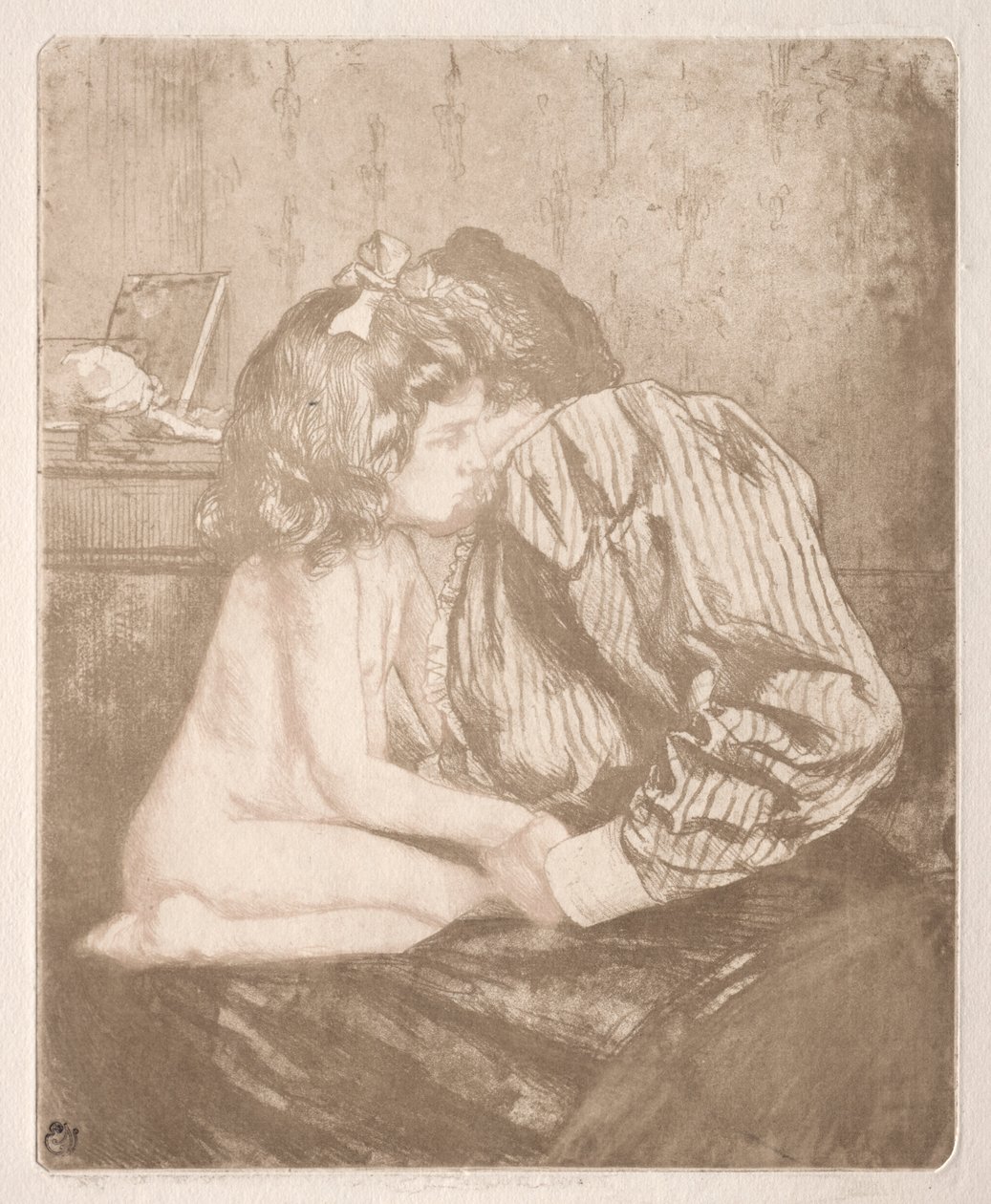 Yeni Bir Duygusal Eğitimden Güvenler, 1901. by Charles Maurin