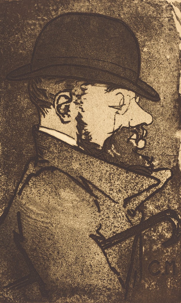 Henri de Toulouse-Lautrec, 1890. by Charles Maurin