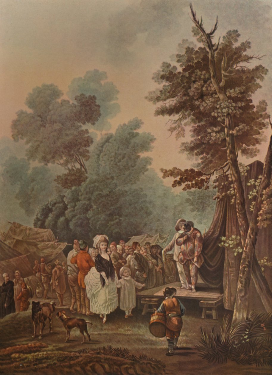 Köy Panayırı, Köy Panayırı, 1785, 1913 by Charles Melchior Descourtis