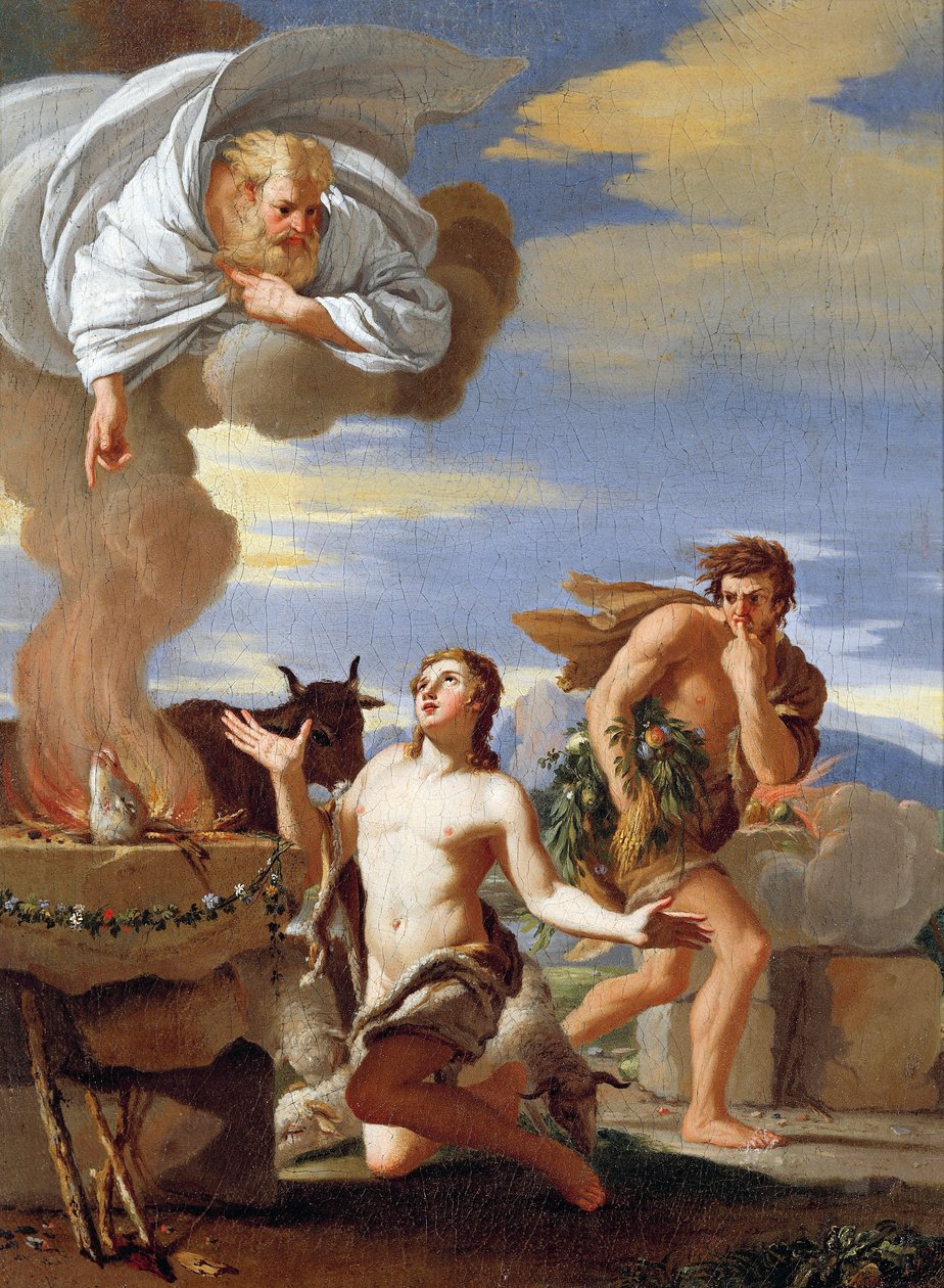 Habil'in kurban edilmesi by Charles Mellin