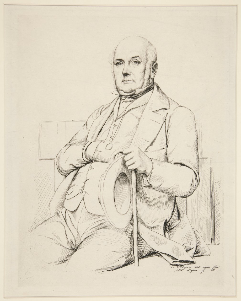 Casimir Masal by Charles Meryon