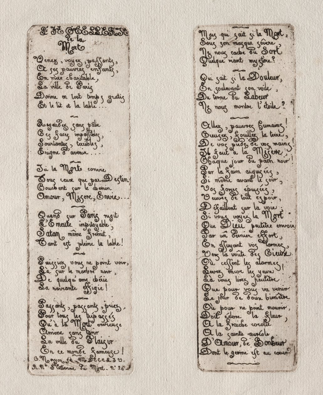 Paris Gravürleri: Ölüm Pansiyonu by Charles Meryon