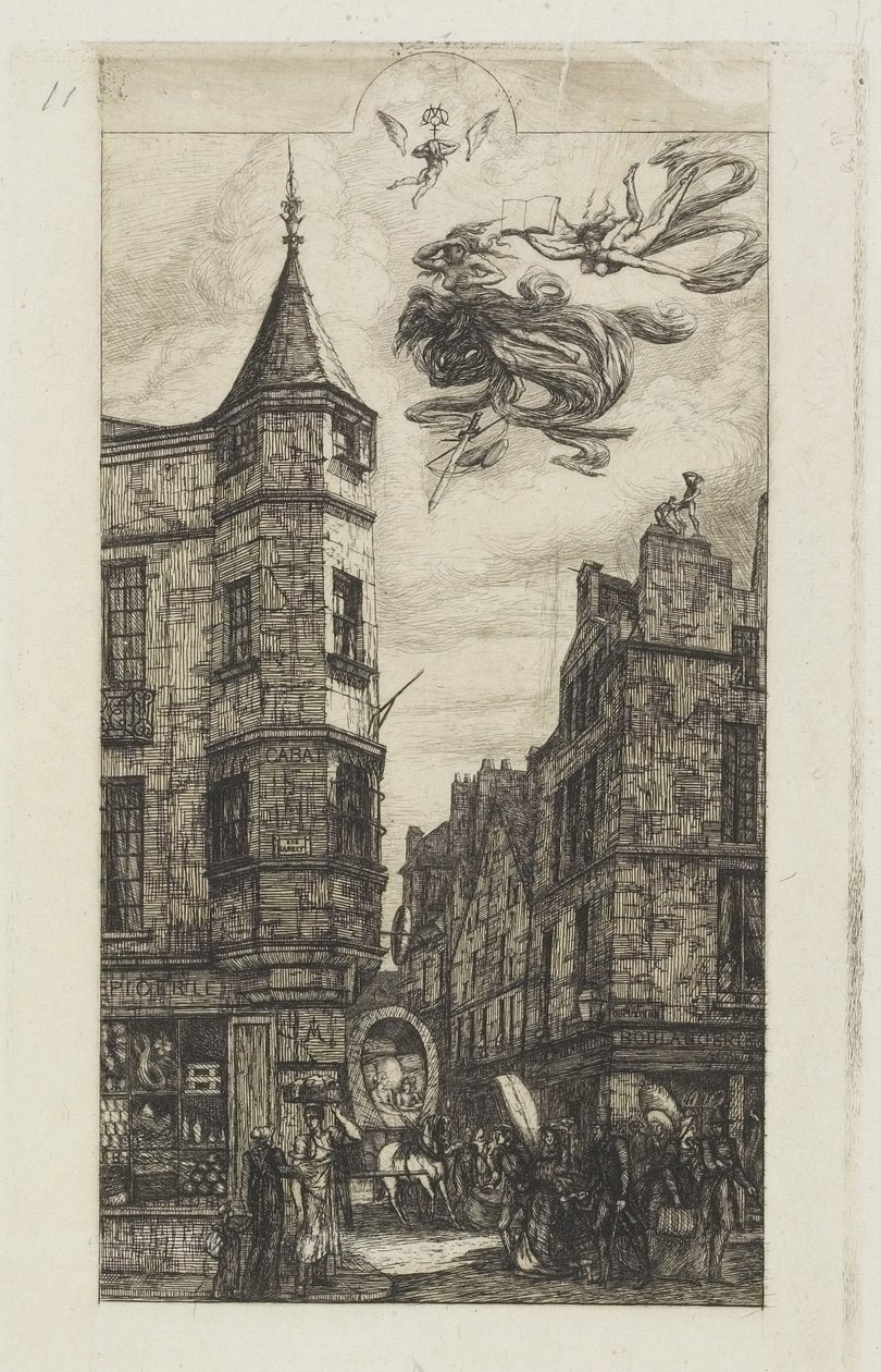 Kuleli Ev, No. 22, 1861 by Charles Meryon