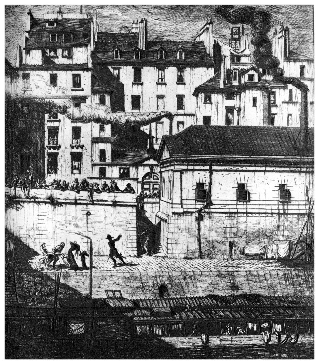 Morg, c1841-1868 1924 by Charles Meryon