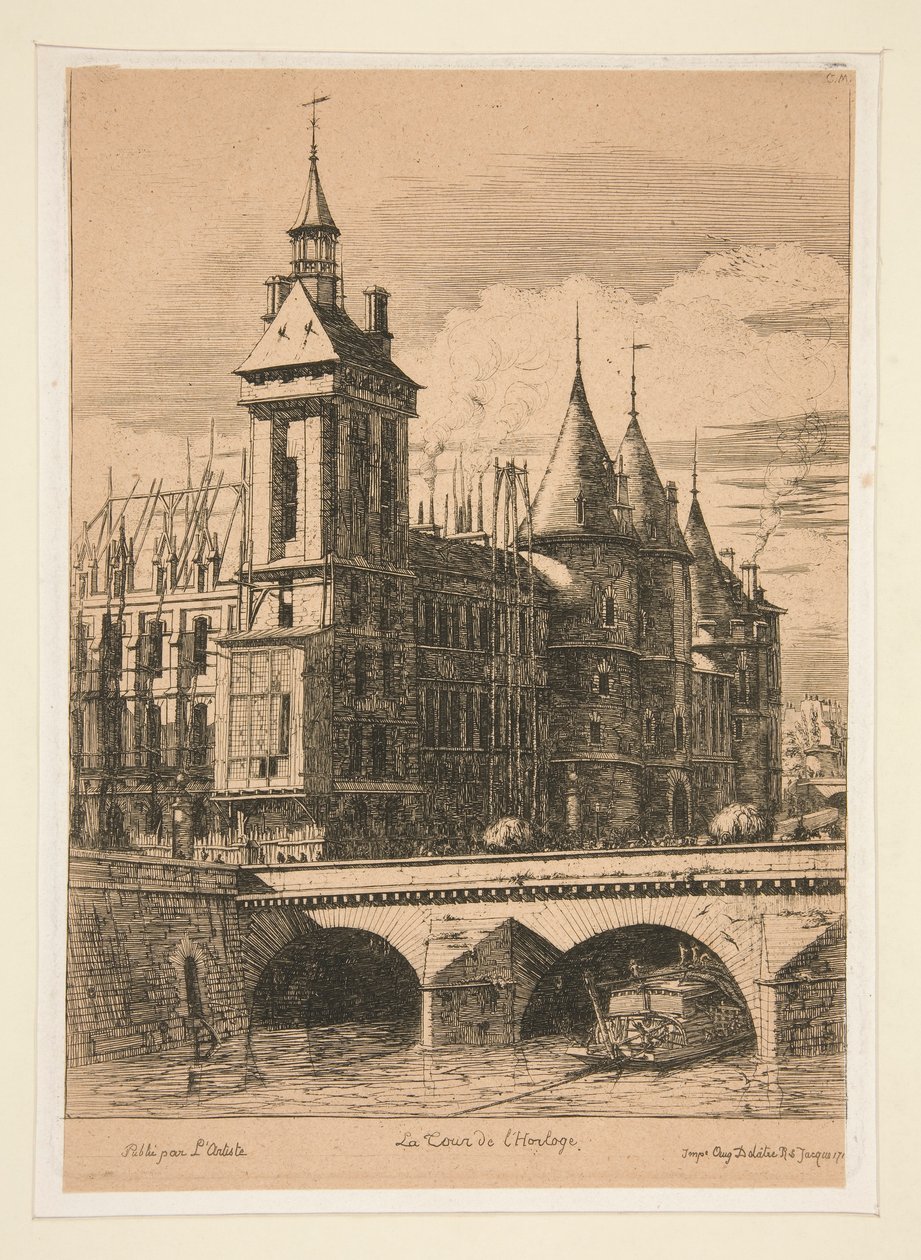 Kule by Charles Meryon