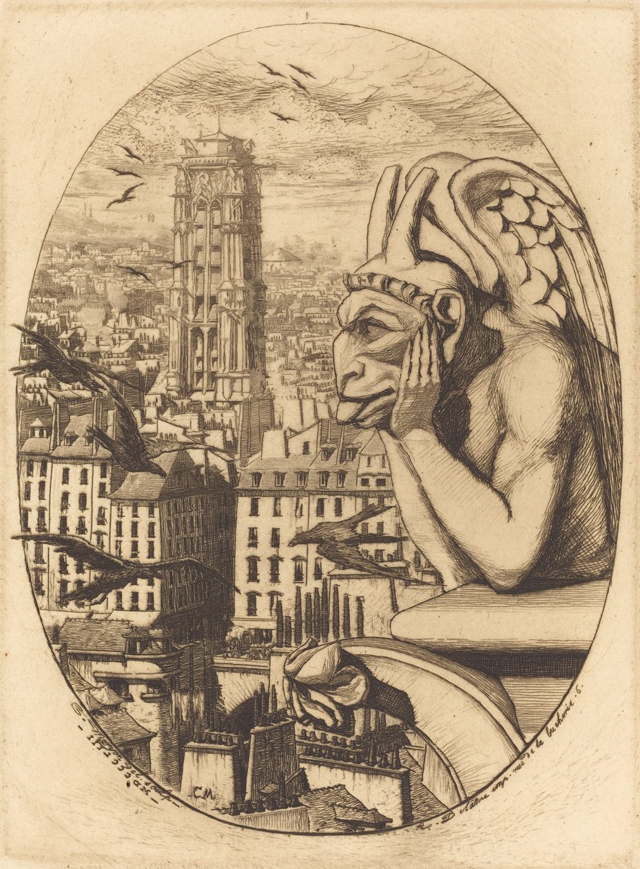Vampir by Charles Meryon