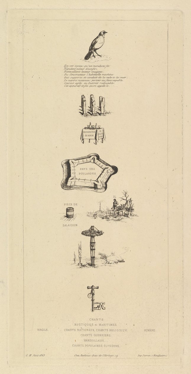 Rebus: Béranger gerçekten güçlü değildi, çünkü 1863