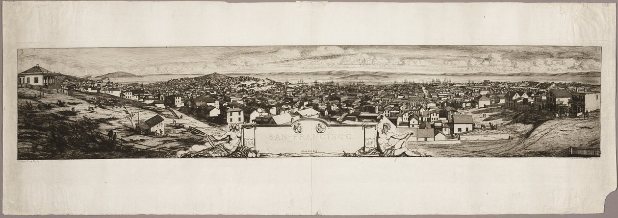 San Francisco by Charles Meryon