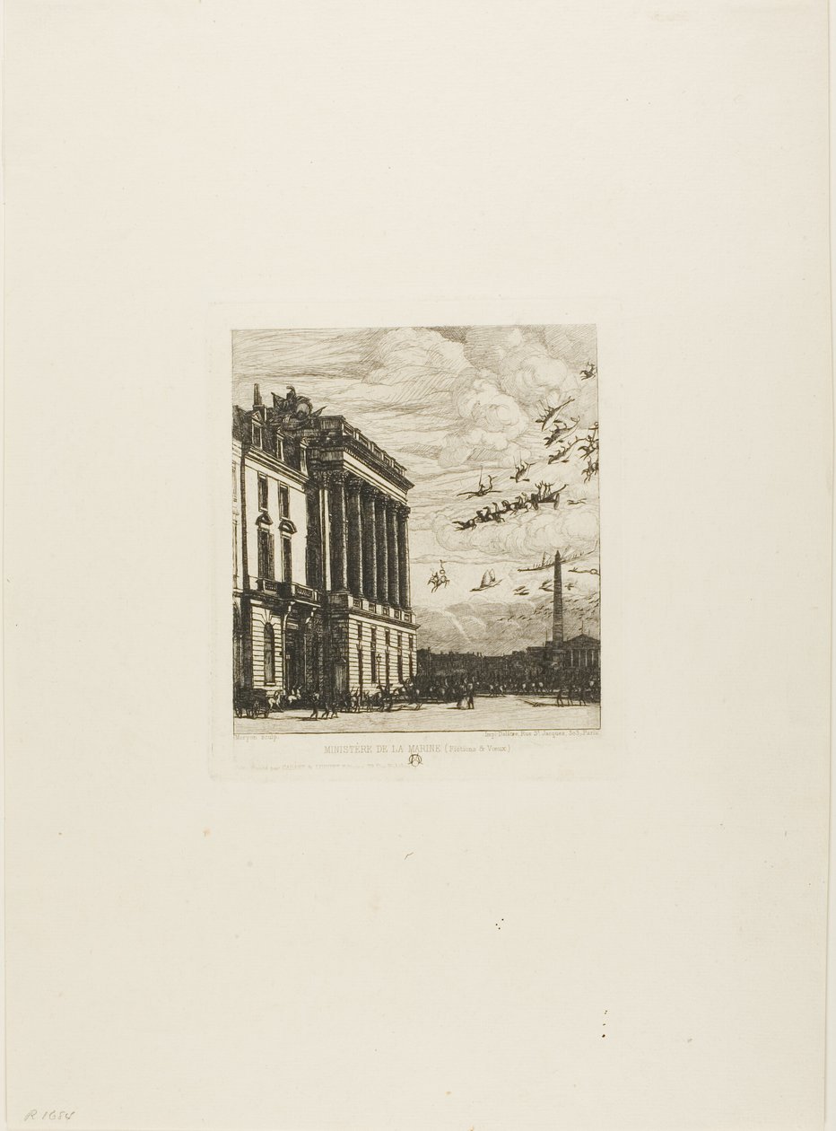 Amirallik, Paris by Charles Meryon