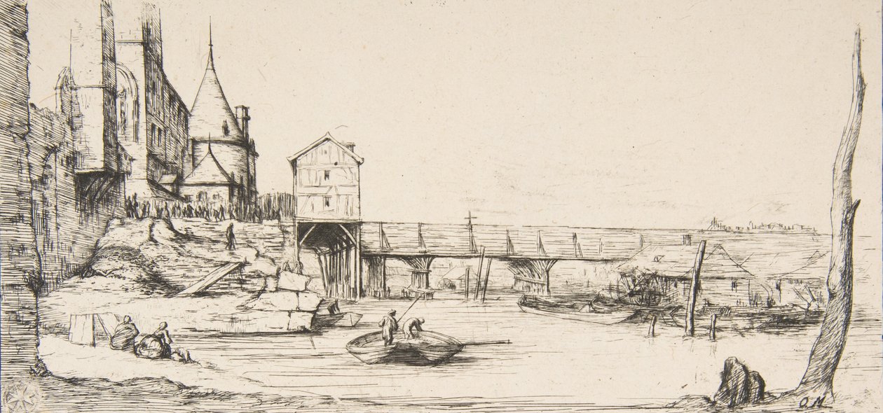 1621, af..., 1860 yangınından sonra geçici olarak Pont-au-Change, Paris
