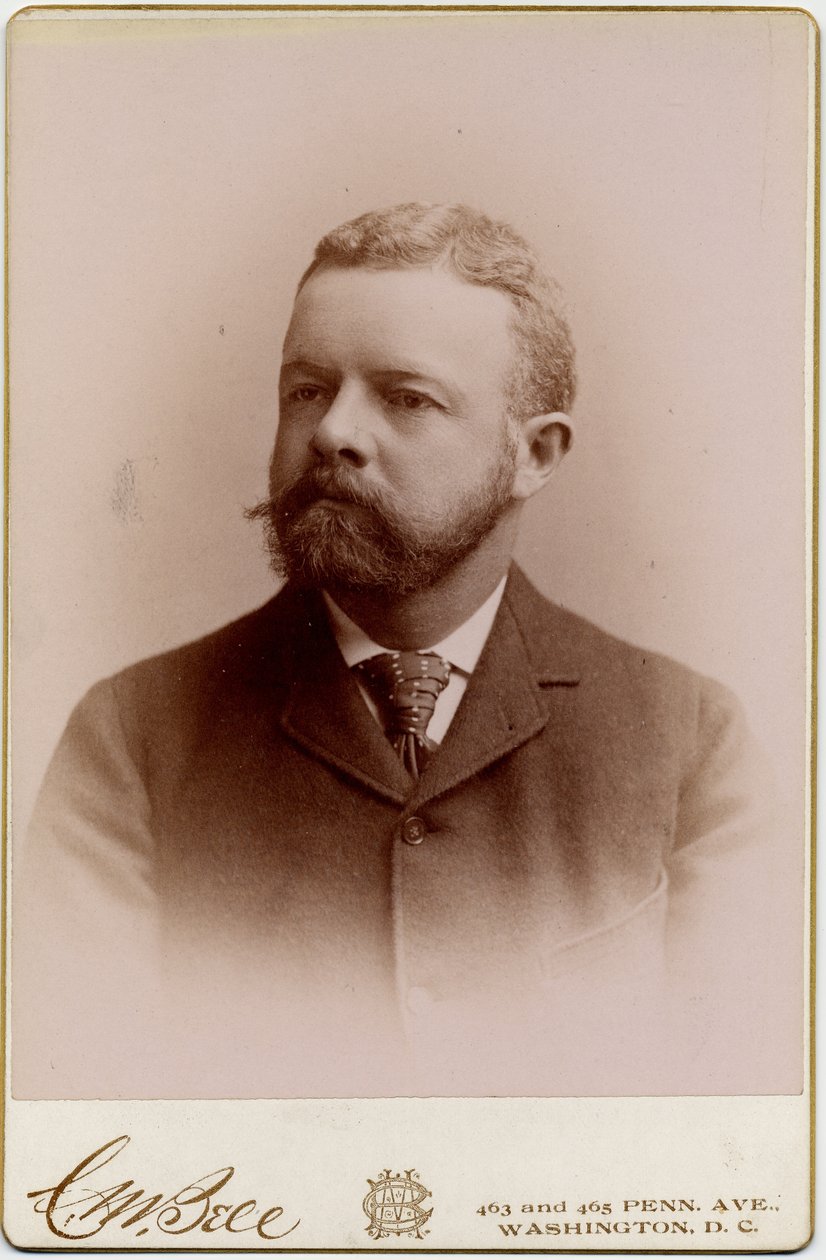 Henry Cabot Lodge (1850-1924), ABD Senatörü (albüm fotoğrafı) by Charles Milton Bell