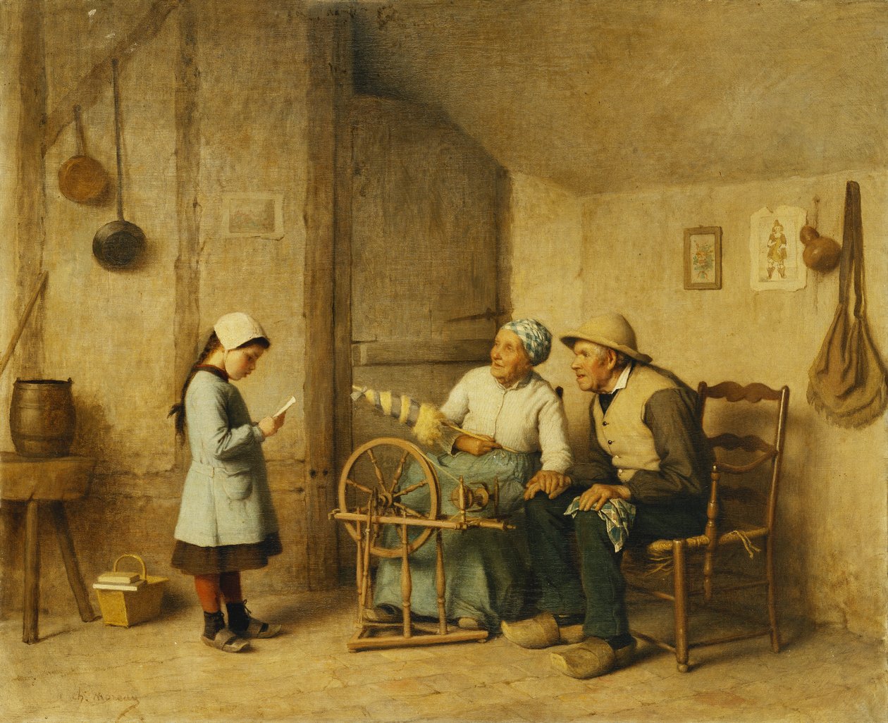 Gururlu Dedeler, by Charles Moreau