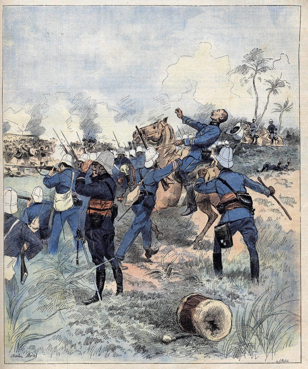 Komutan Faurax, 1892