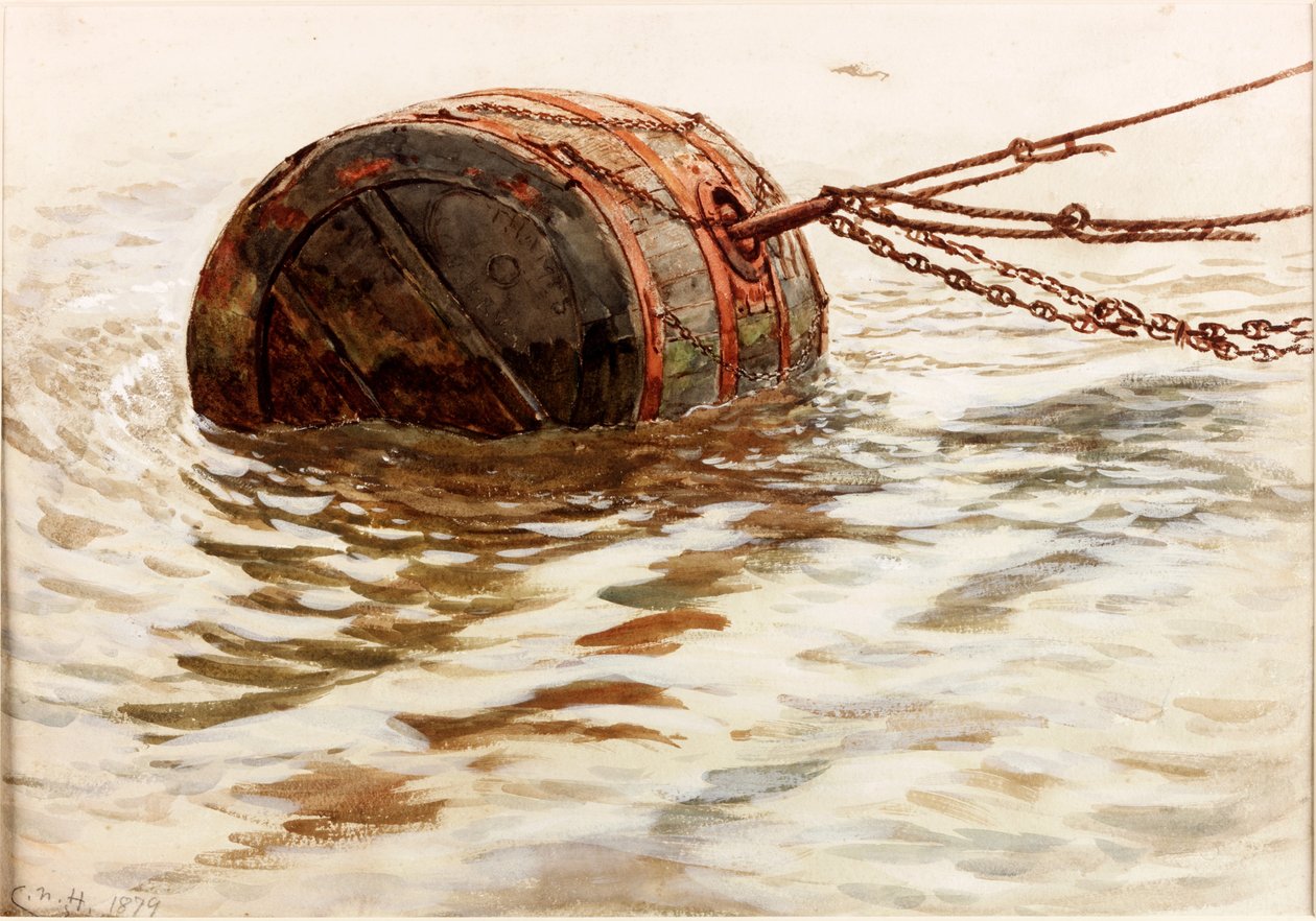 Şamandıra (gövde rengi) by Charles Napier Hemy