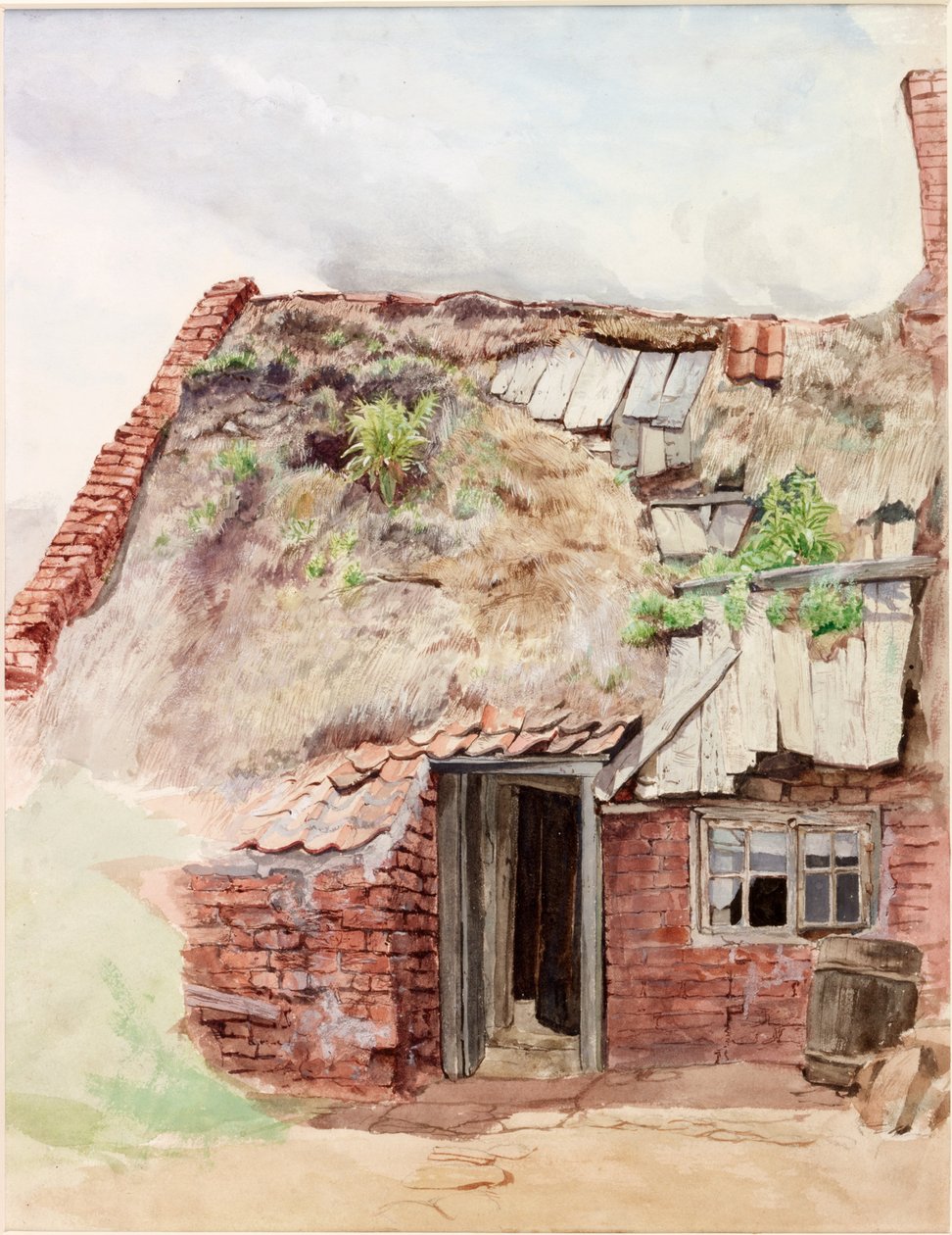 ಮೀನುಗಾರರ ಕಾಟೇಜ್ (ದೇಹವರ್ಣ) ಟರ್ಕಿ by Charles Napier Hemy