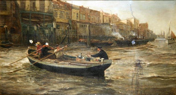 Sonunda Ev! by Charles Napier Hemy