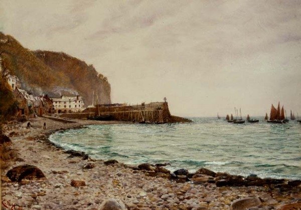 Ağları Çekmek, 1891 (wc) by Charles Napier Hemy