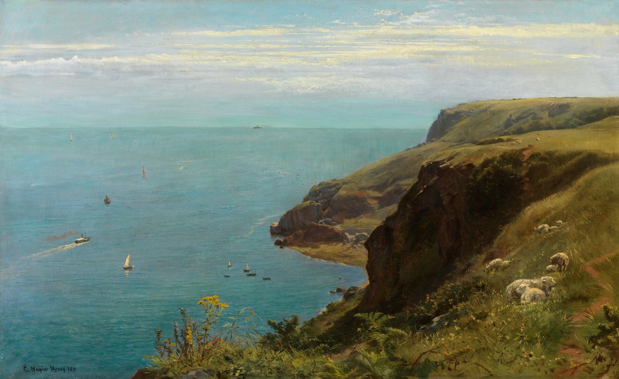 Deniz Kıyısı, Torquay by Charles Napier Hemy