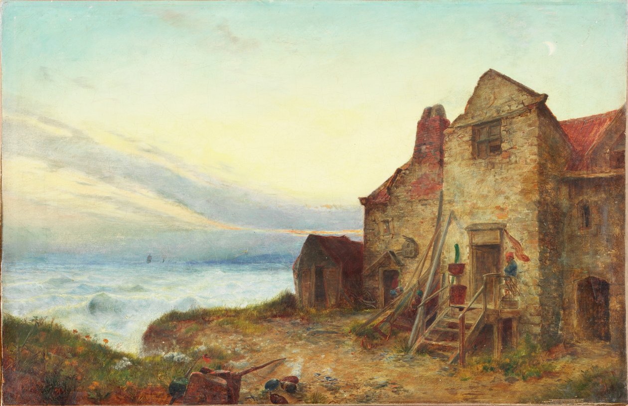 Günbatımı Gölgeleri, 1865 by Charles Napier Hemy