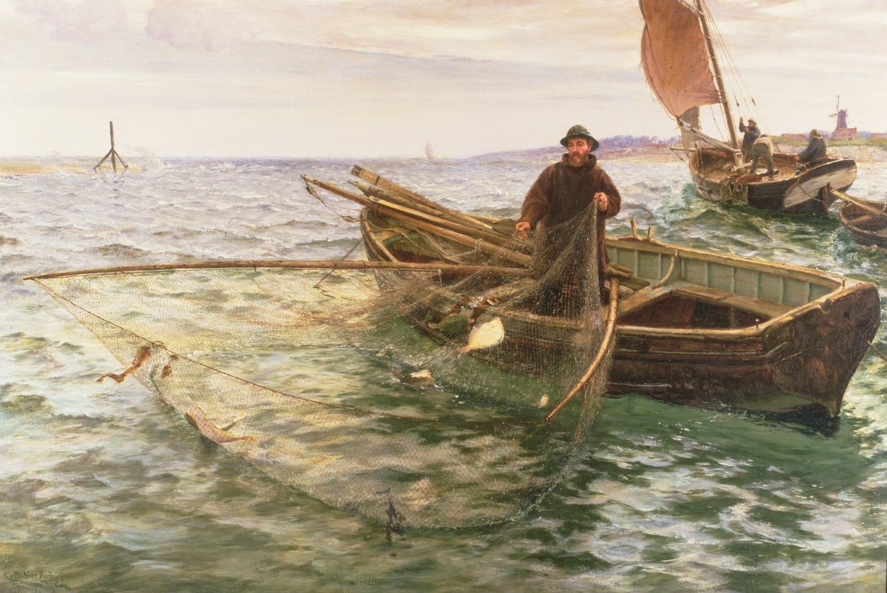 Balıkçı, 1888 by Charles Napier Hemy