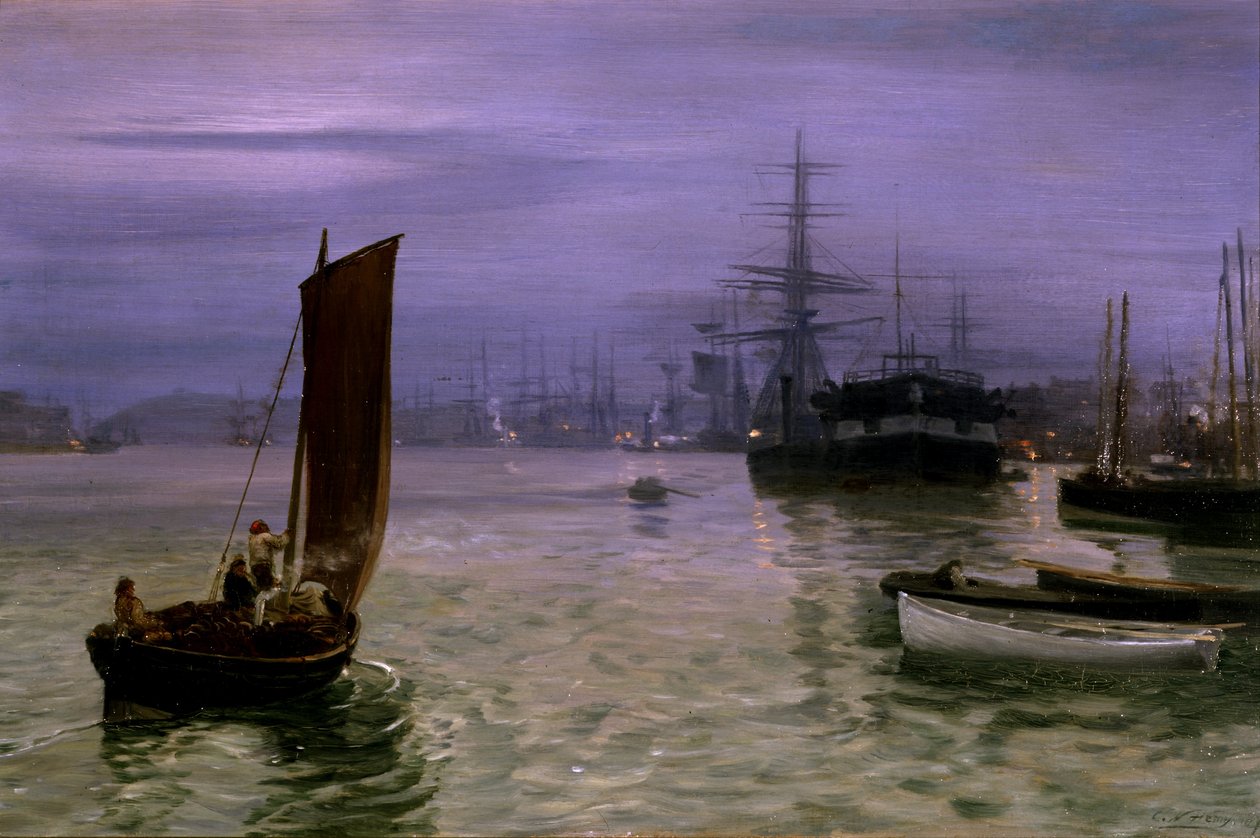 Son Tekne by Charles Napier Hemy