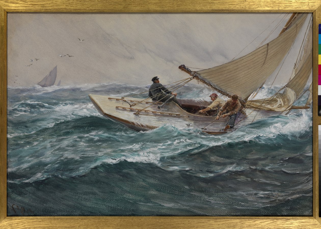 Gençlik, 1902 (tempera & wc) by Charles Napier Hemy