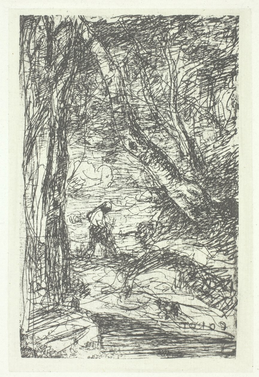 Le bucheron, muhtemelen 1857, 1982