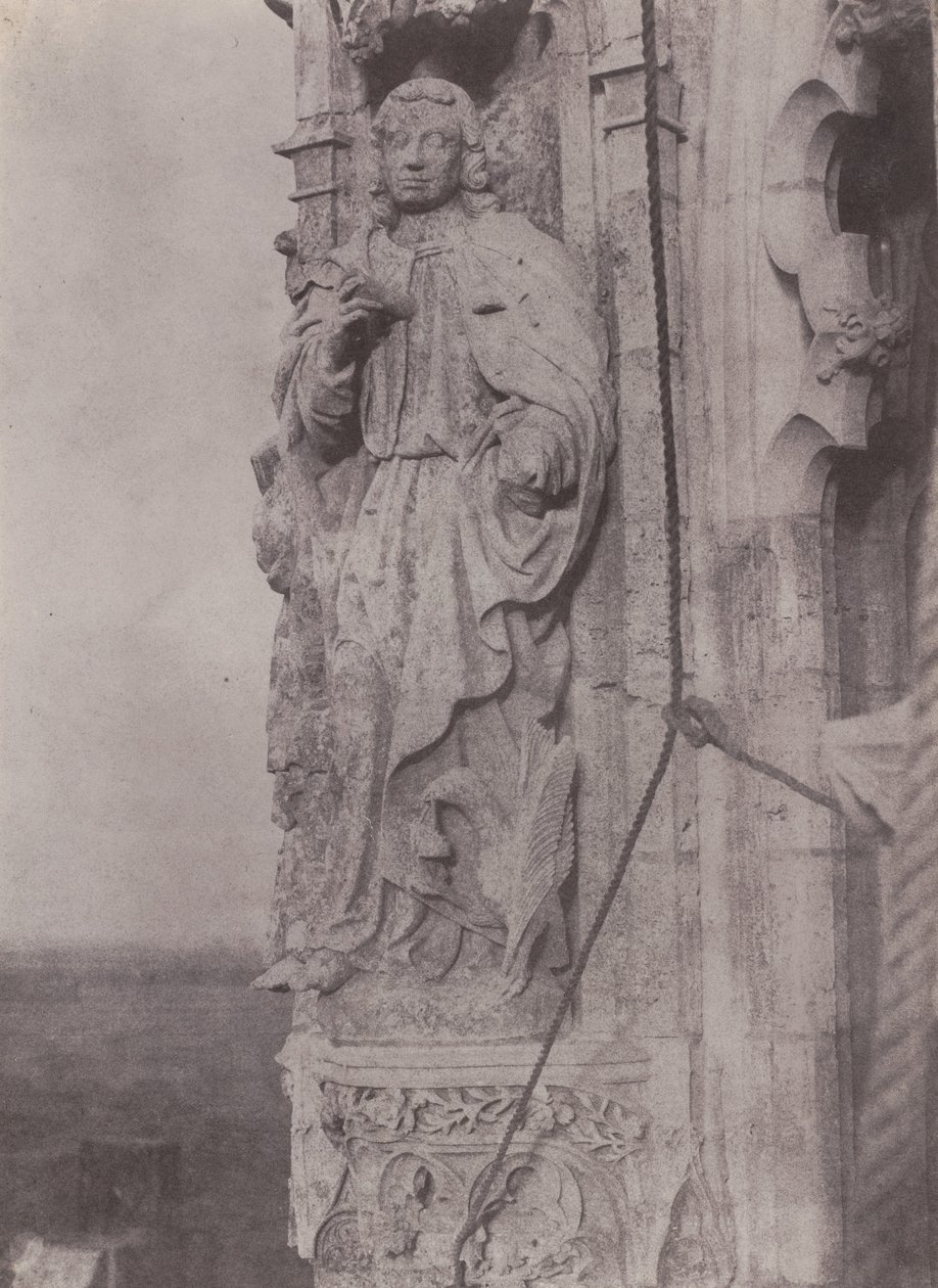 Aziz John Evangelist, Chartres Katedrali by Charles Nègre
