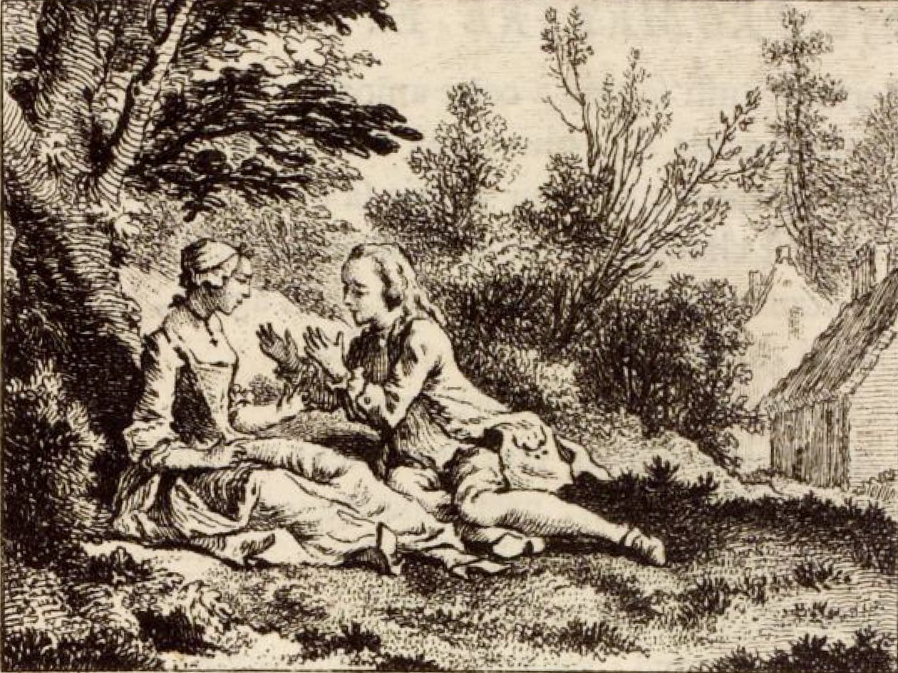 Söz vermek bir şeydir, sözünü tutmak başka bir şey by Charles Nicolas Cochin