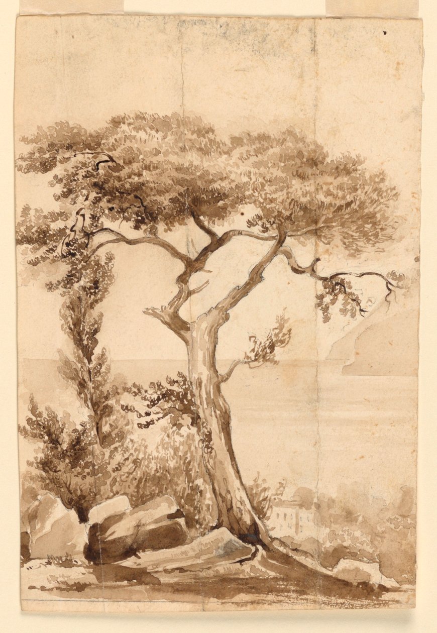 Akdeniz kıyısında by Charles Nicolas Ransonnette