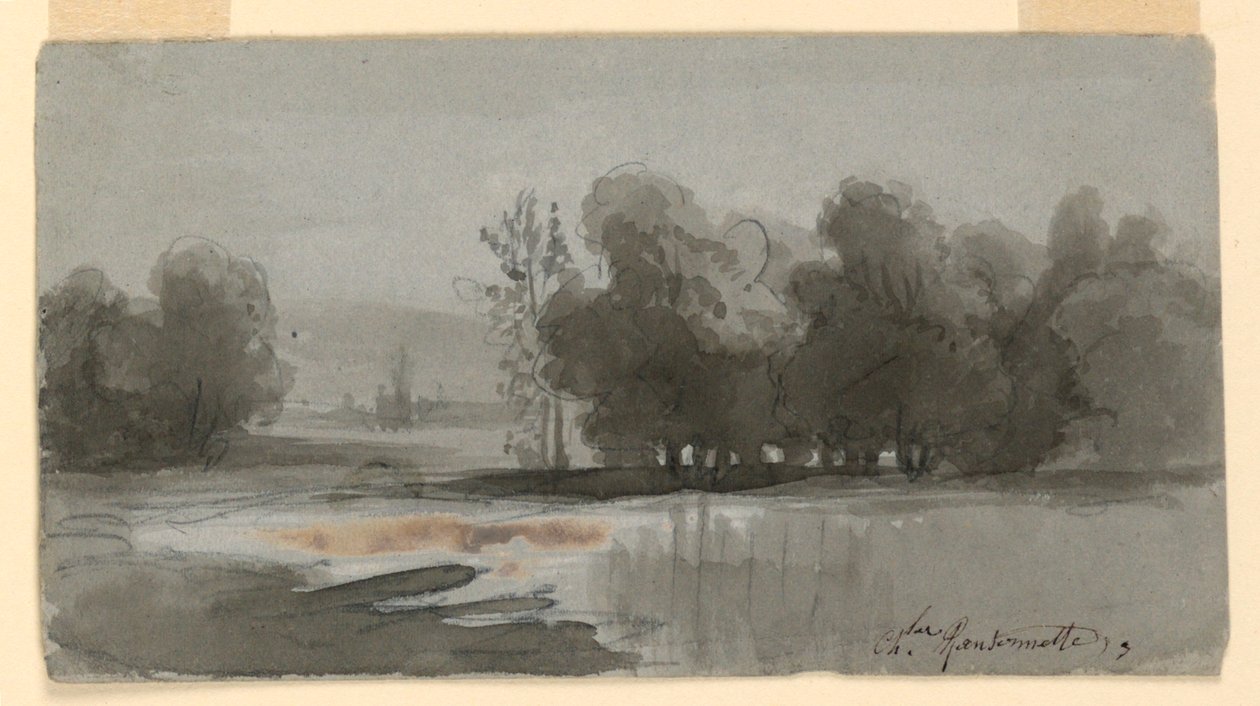 Manzara by Charles Nicolas Ransonnette