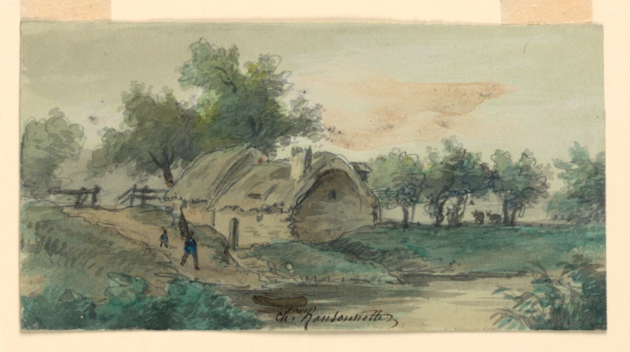 Manzara by Charles Nicolas Ransonnette