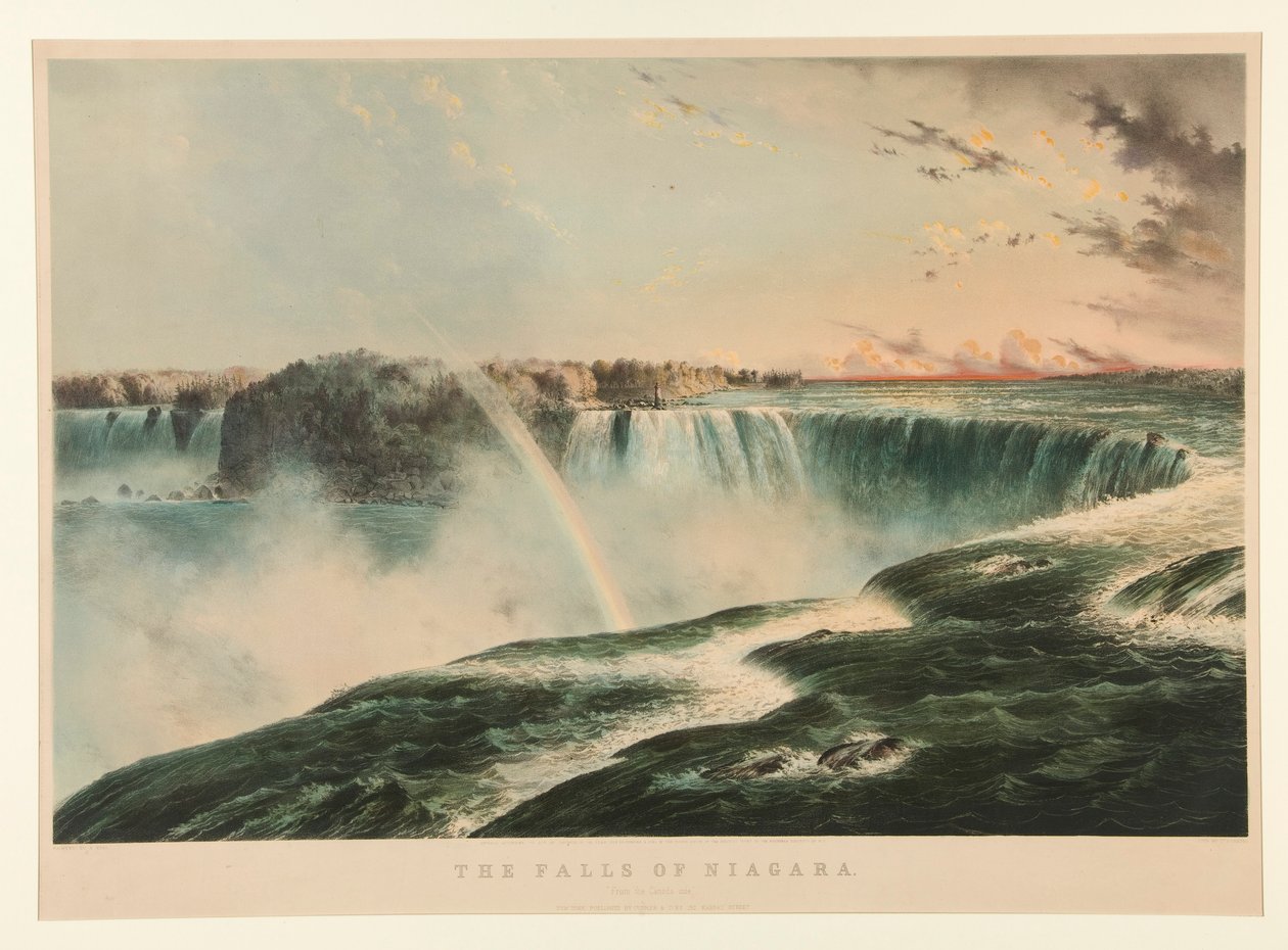 Kanada tarafından Niagara Şelalesi by Charles Parsons