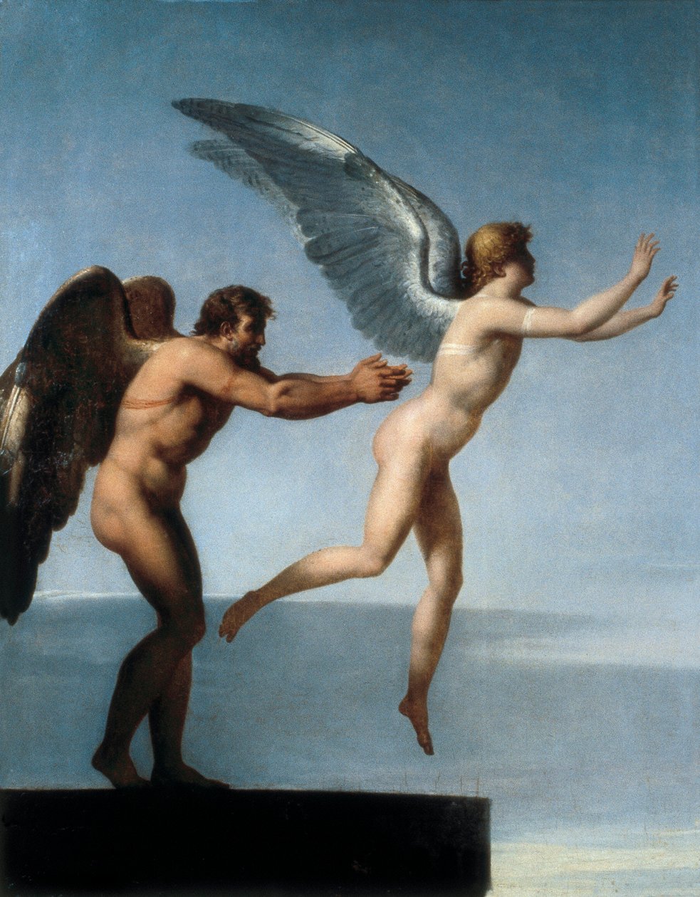 "Daedalus ve Icarus"" (Icarus ve Daedalus) by Charles Paul Landon