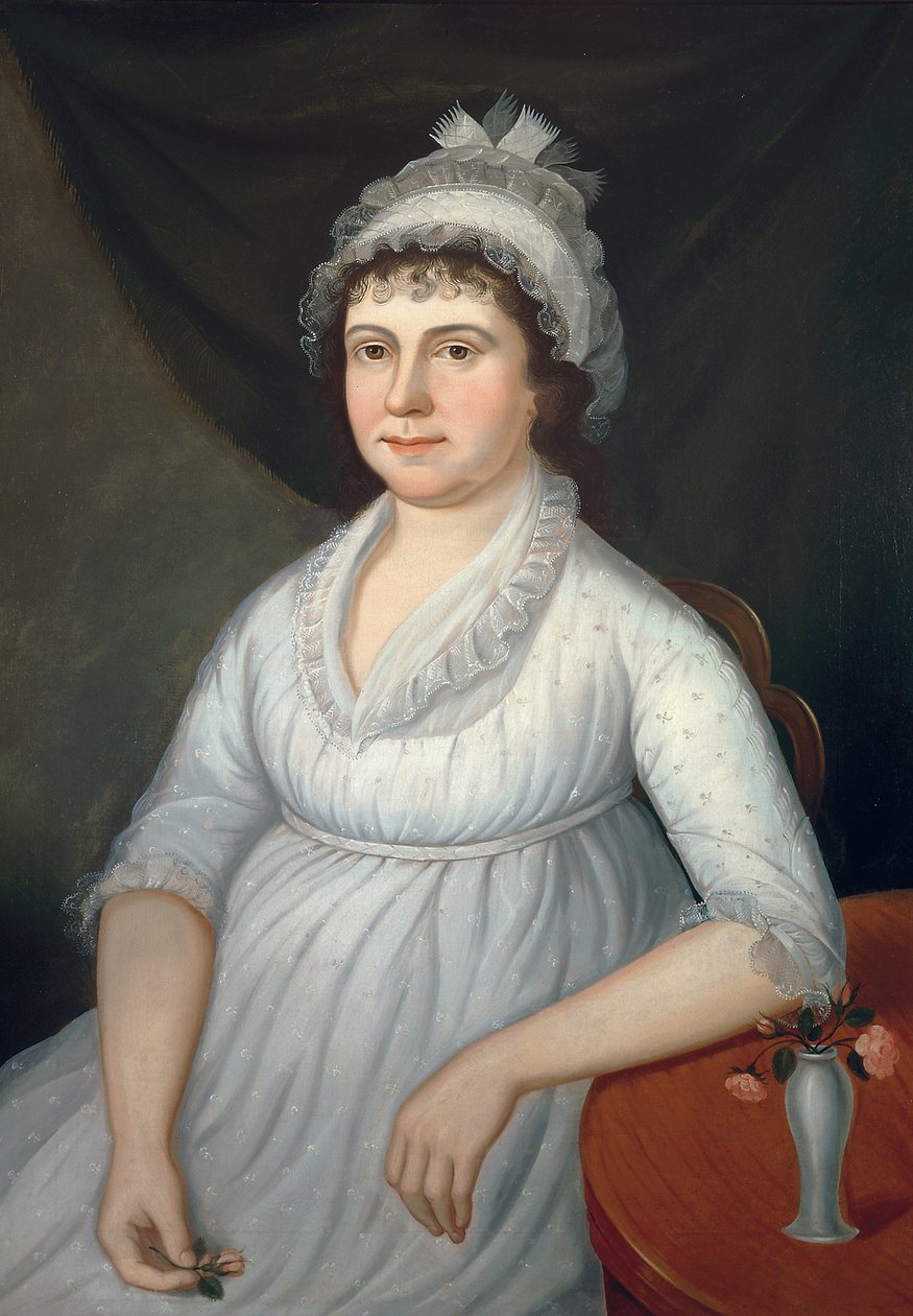 Hannah Lemmon Corcoran, c.1802-10 by Charles Peale Polk