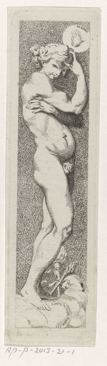 het cin Cin (nesne üzerindeki başlık) by Charles Philippe Campion de Tersan