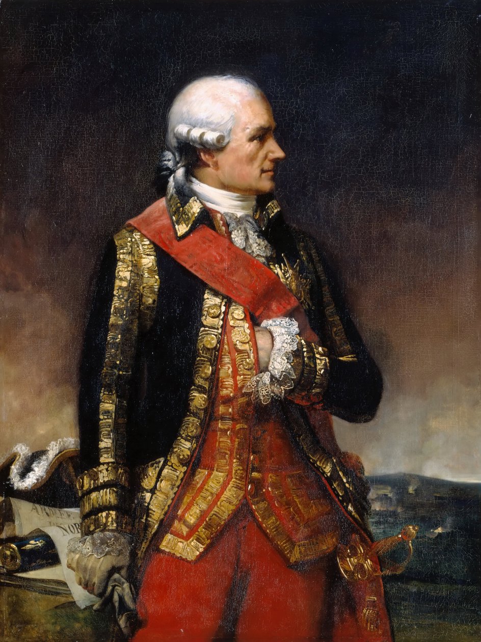 Jean-Baptiste-Donatien de Vimeur, Rochambeau Kontu by Charles Philippe Lariviere