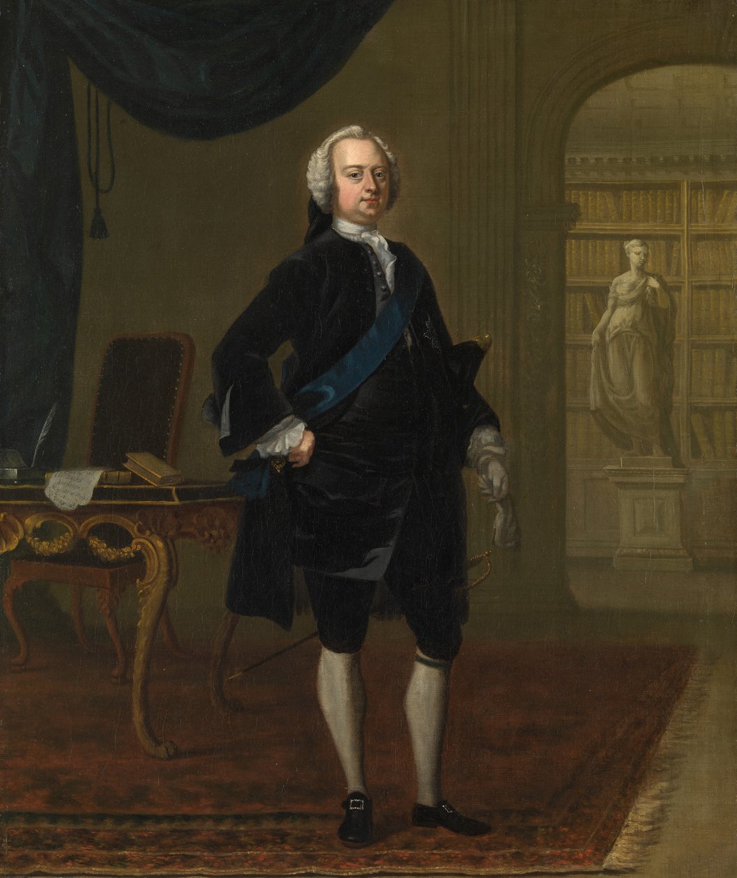 Charles, 2. Richmond Dükü, Lennox ve Aubigny, c.1730 (tuval üzerine yağlı boya) by Charles Philips
